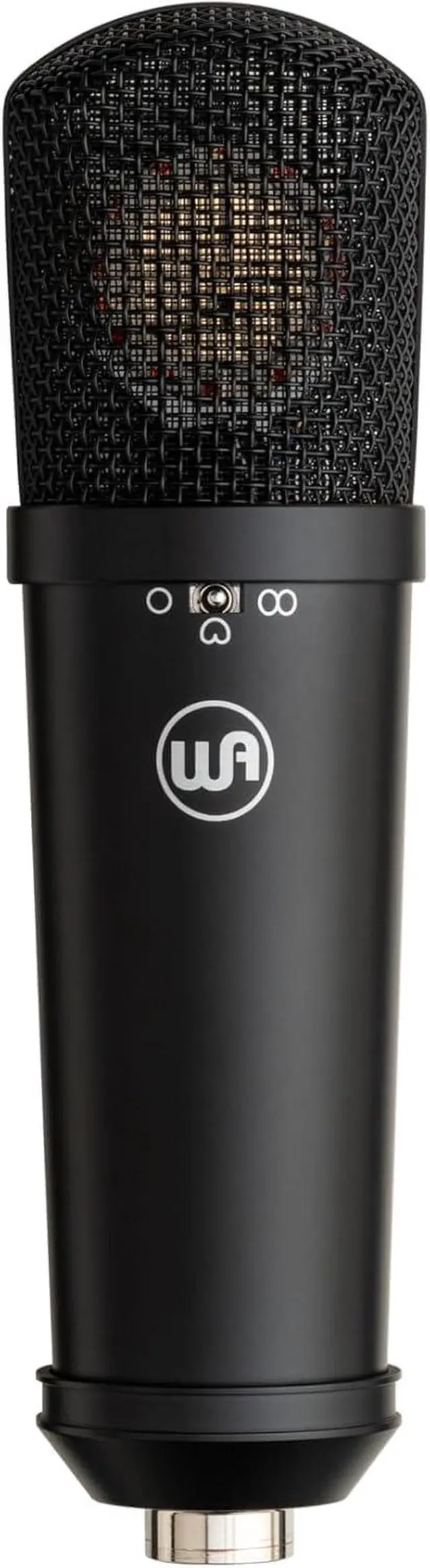 Alt view image 3 of 7 - WA-87jr Large Diaphragm Condenser Mic with Shockmount, Rich Studio-Grade Sound for Vocals, Instruments, Podcasts, Black