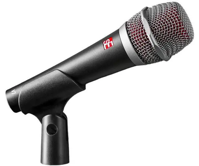 Alt view image 2 of 5 - V7 Handheld Dynamic Microphone Bundle with 2 XLR Cables