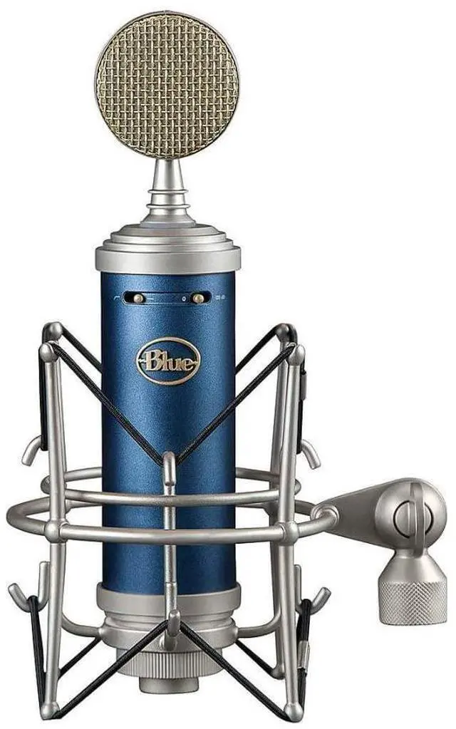 Main image of Blue Bluebird SL XLR Cardioid Condenser Microphone for Pro Recording, Streaming, Podcasting, Gaming, Mic with Large Diaphragm, Shockmount, Modern Crystal-Clear Sound, Protective Case - Blue