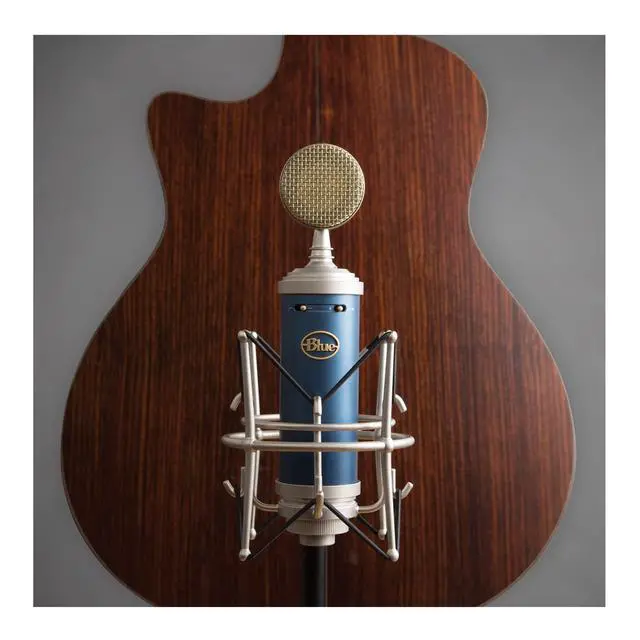 Alt view image 3 of 4 - Blue Bluebird SL XLR Cardioid Condenser Microphone for Pro Recording, Streaming, Podcasting, Gaming, Mic with Large Diaphragm, Shockmount, Modern Crystal-Clear Sound, Protective Case - Blue
