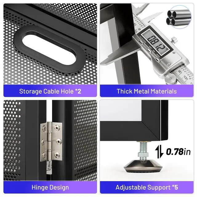 Alt view image 5 of 7 - DJ Booth Stand Portable DJ Table Facade Foldable Storage Bag 40"x20" | For laptop & controller, includes black & white scrims for lighting, carry bag, double top corners, easy setup & foldable