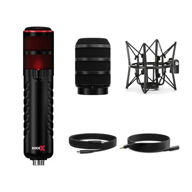 Alt view image 3 of 7 - RØDE X XDM-100 Professional USB Dynamic Microphone and Virtual Mixing Solution For Streamers and Gamers,Black
