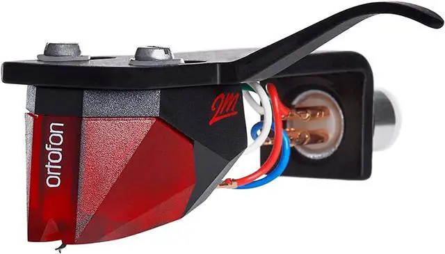 Main image of 2M Red Premounted 2M Red Pickup Mounted on SH-4 Black Headshell