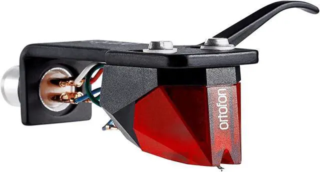 Alt view image 3 of 7 - 2M Red Premounted 2M Red Pickup Mounted on SH-4 Black Headshell