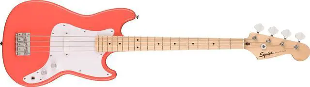 Main image of Squier Squier Sonic Bronco Bass, Tahitian Coral, Maple Fingerboard