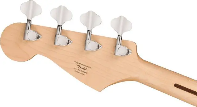 Alt view image 7 of 7 - Squier Squier Sonic Bronco Bass, Tahitian Coral, Maple Fingerboard