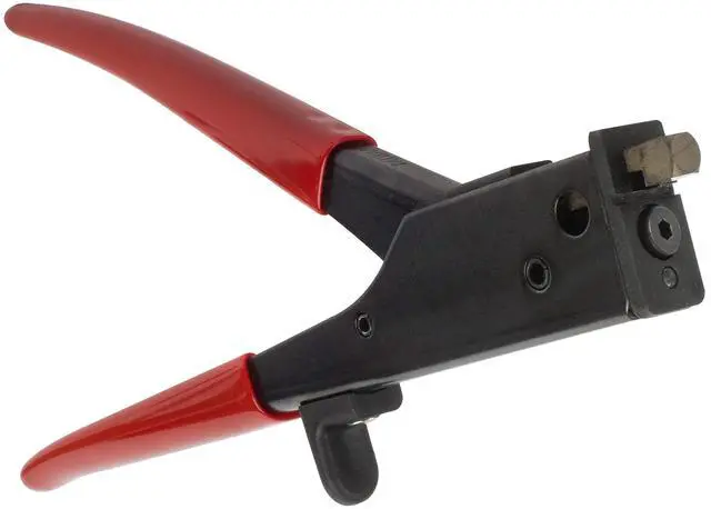 Main image of Fret Tang Nipper - Guitar Fretwire Undercutting Tool with Interchangeable Tables for Bound & Unbound Fretboards - Professional Luthier Fretwork Tool
