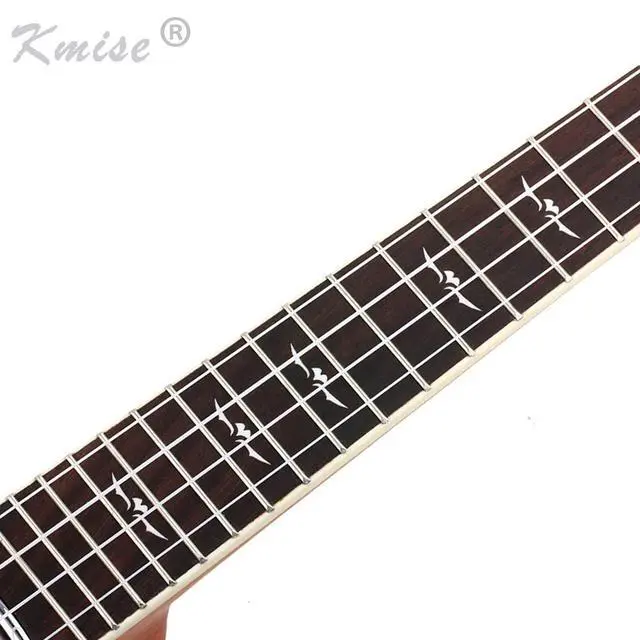 Alt view image 5 of 7 - Banjo Ukulele Concert Size 23 Inch With Bag Tuner Strap Strings Pickup Picks Ruler Wrench Bridge (Beige)