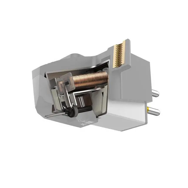 Alt view image 3 of 3 - AT-VM95E/H Turntable Headshell/Cartridge Combo Kit Green
