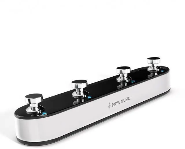Main image of INSPIRE & SONIC JT Electric Guitar Compact Foot Pedal Controller-Smart App Integration & Instant Tone Switching