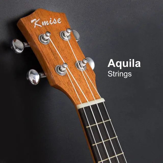 Alt view image 4 of 7 - Concert Ukulele Uke Acoustic Hawaiian Guitar 23 Inch 18 Frets Mahagany With Ukelele Bag and Tuner