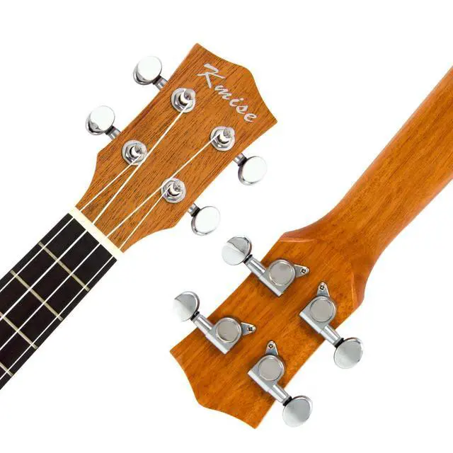 Alt view image 7 of 7 - Concert Ukulele Uke Acoustic Hawaiian Guitar 23 Inch 18 Frets Mahagany With Ukelele Bag and Tuner