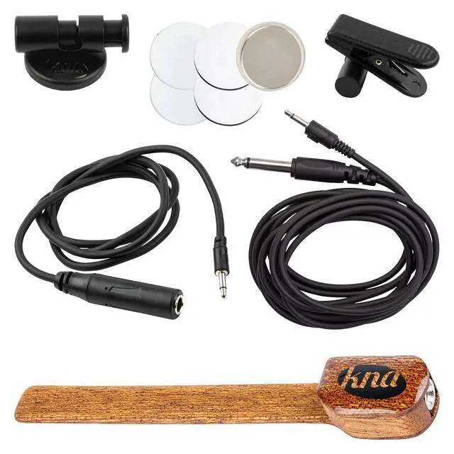 Alt view image 6 of 7 - NG-1 Classical Flamenco Guitar Piezo Pickup, Passive Pickup | Detachable lightweight design, authentic nylon-string response without batteries, handcrafted in Europe
