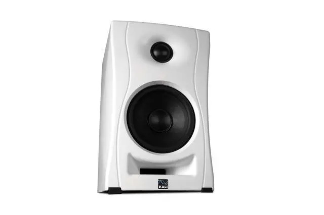 Alt view image 4 of 7 - LP-UNFW 4" Ultra Nearfield Studio Monitors - Powered Active Studio Speakers System for Music Production - Bluetooth, USB-C, TRS & RCA Input - 3D Imaging Waveguide, Boundary EQ - White, Pair