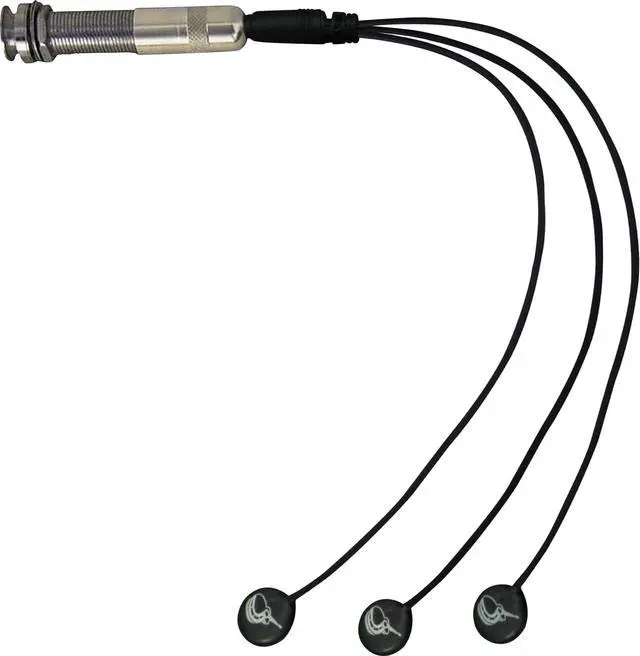 Main image of Passive Piezo Acoustic Pickup EP101KM | Three Balanced German-made Passive Pickup Elements, Piezo Pickup for Acoustic Guitars (Ceramic)