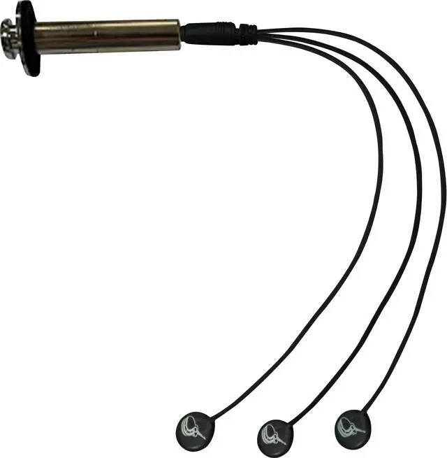 Main image of Passive Piezo Acoustic Pickup EP201KM | Three Balanced German-made Passive Pickup Elements, Piezo Pickup for Acoustic Guitars (Ceramic)