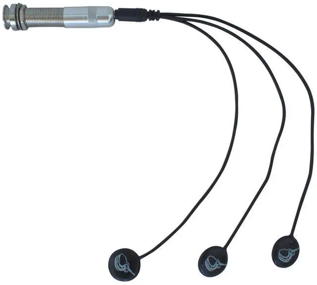 Main image of Passive Piezo Acoustic Pickup EP001K | Three Balanced German-Made Passive Pickup Elements, Piezo Pickup for Acoustic Guitars (Ceramic)