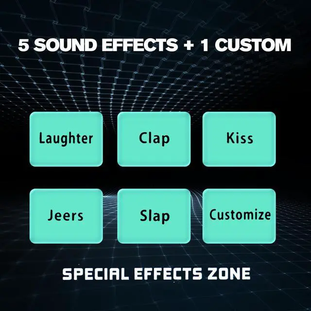 Alt view image 2 of 6 - Audio Interface for PC, 6-Channel Audio Mixer Built-In Sound Card Effects, Interface for Recording Music, Compatible with Microphones for Podcast, Live Stream, Vocal Recording, DJ & Karaoke