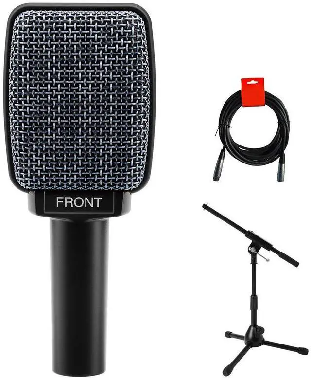 Main image of E906 Instrument Microphone Bundle with Amp Mic Stand and Cable
