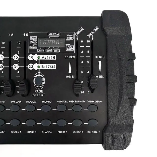 Alt view image 3 of 6 - DMX Controller DMX384 DJ Controller LED Digital Display DMX Console DJ Equipment Stage Light Controller