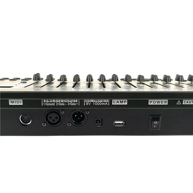 Alt view image 5 of 6 - DMX Controller DMX384 DJ Controller LED Digital Display DMX Console DJ Equipment Stage Light Controller