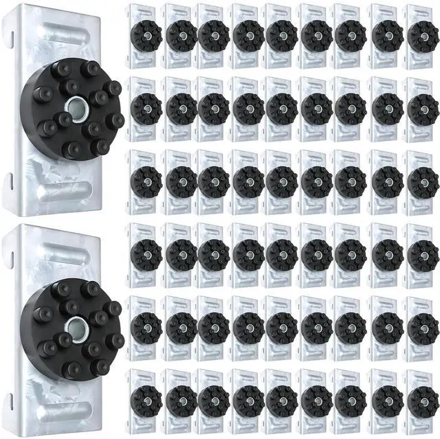 Main image of 100-Pack Soundproofing Clips, Sound Isolation Clips for Walls and Ceilings, Decoupling Resilient Channel Clips for 7/8" Hat Channel, Noise Reduction for Recording Studio Home Office Apartment