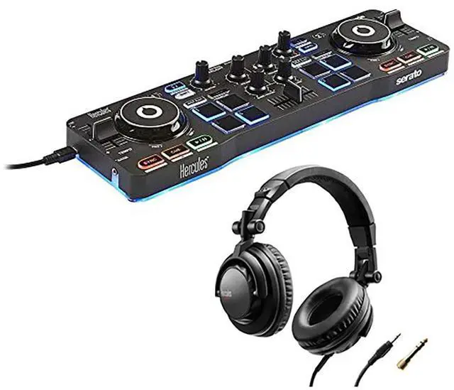 Main image of DJControl Starlight with LED Light HDP DJ45 Closed-Back, Over-Ear DJ Headphones Bundle