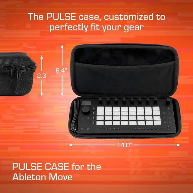 Alt view image 5 of 5 - Ableton Move Case - Custom-Fitted Compact PULSE Hard Case