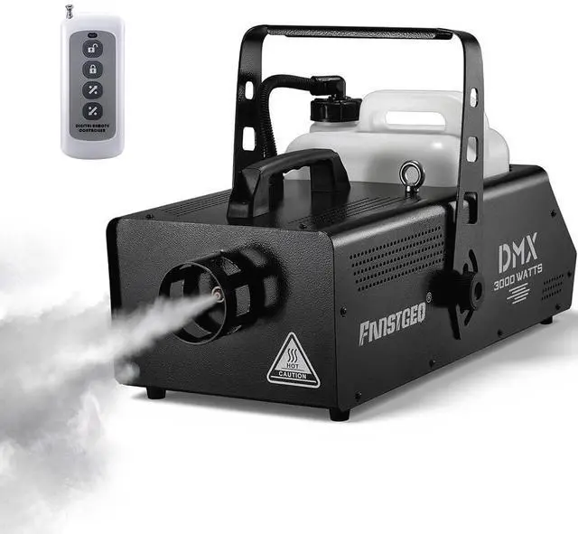 Main image of 3000W Professional Fog Machine with DMX Remote for Stage Halloween | 50000 CFM Output, Timer Function, Adjustable Smoke, Fast Warm-Up, Heavy Steel Build for DJ Party Concert Events