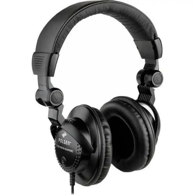 Alt view image 7 of 7 - Focusrite Scarlett 2i2 USB-C Audio Interface (4th Gen) Bundle with Polsen HPC-A30 Studio Monitor Headphones, Pop Filter and XLR- XLR Cable