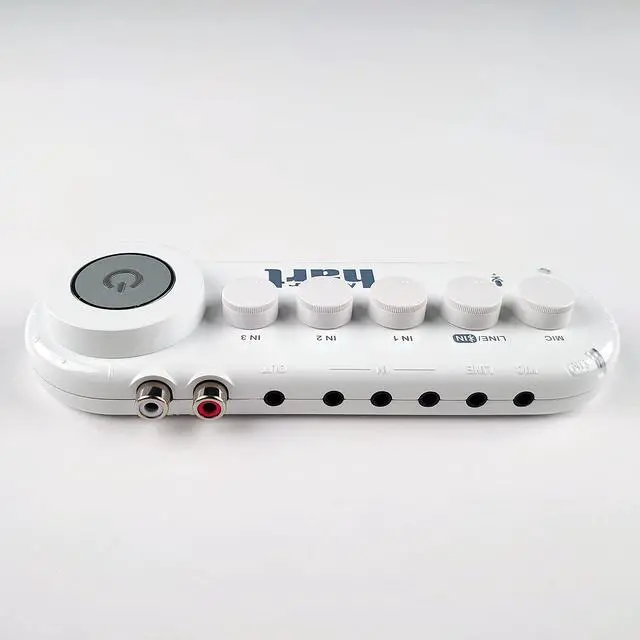 Alt view image 6 of 7 - Just Combo V 5 Channel Bluetooth Audio Mixer/4 Stereo+Mic IN/Bluetooth IN&OUT/USB Audio OUT/RCA OUT