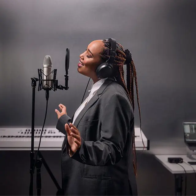 Alt view image 7 of 7 - NT1 5th Generation Condenser Microphone with SM6 Shockmount and Pop Filter,Silver | Dual Xlr and USB-C, 1 Gold-Sputtered Capsule, 4 Dba Self-Noise, SM6 Shockmount and Pop Filter Included