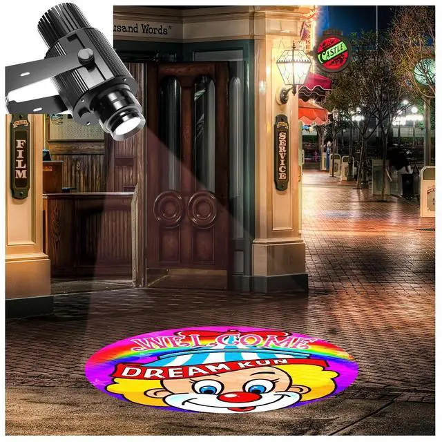 Main image of Custom Logo Projector Lights Custom GOBO projectors for Store Business or Wall Outdoor Waterproof ip67 HD led for Shop Advertising and Wedding 35W