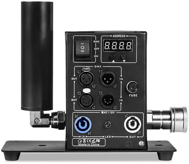 Main image of CO2 Jet Machine with 20ft Hose DMX 512 Control CO2 Cannon Fog Machine Professional Stage Effects for Clubs, Concerts, DJ Events, Parties