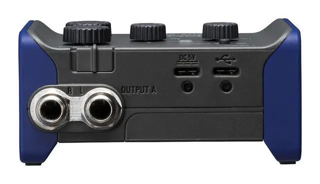 Alt view image 4 of 7 - AMS-24 USB Audio Interface for Musicians & Podcasters with 2 Inputs, 4 Outputs, Loopback, Direct Monitoring & Bus Power for PC, Mac, iOS & Android