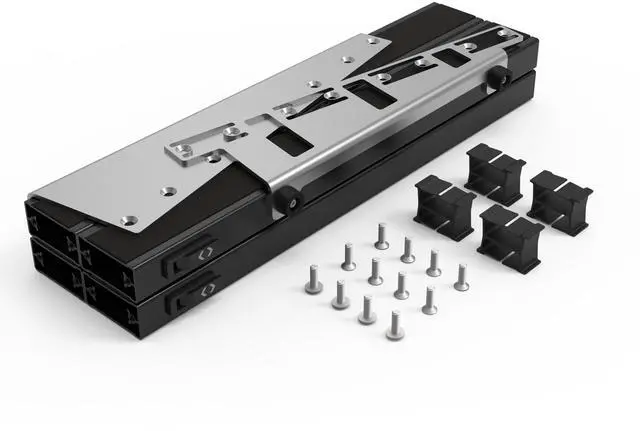 Main image of XPND Pedalboard Core Expansion Kit - Adjustable Double Row Pedalboard Upgrade | XPND pedalboard gear offers expandable setup, durable design, clean cable routing and reliable stage organization