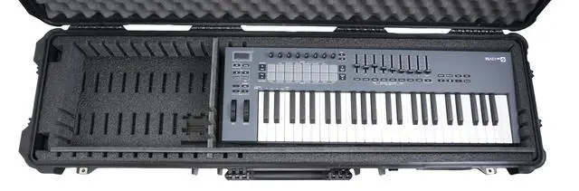 Alt view image 5 of 7 - Wheeled Keyboard Case Up to 47.5" x 11.8" x 3.25"