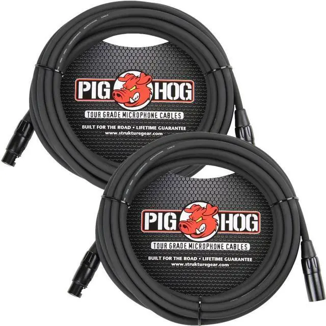 Main image of PHM50 Series 50' XLR Microphone Cables 2-Pack