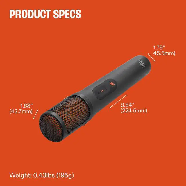 Alt view image 6 of 7 - EasySing Mics - Real-Time Vocal Removal - Black | Real-time vocal removal on any song, Fine-tune your performance with AI vocal removal, Seamless connection, plug in and sing