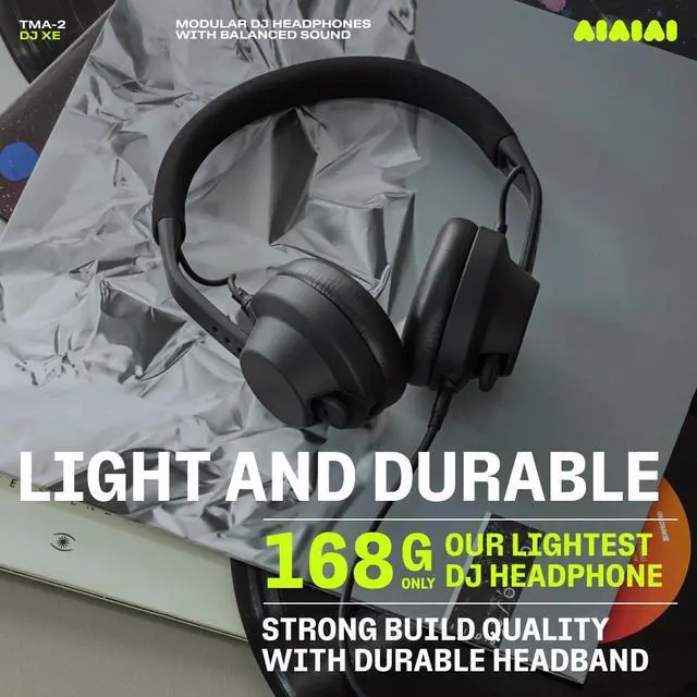 Alt view image 5 of 7 - TMA-2 DJ XE - Professional On Ear Headphones for DJs with Clear Balanced Sound, High Isolation Earpads, and Weighing Only 168g, Modular Design with Easily Replaceable Parts