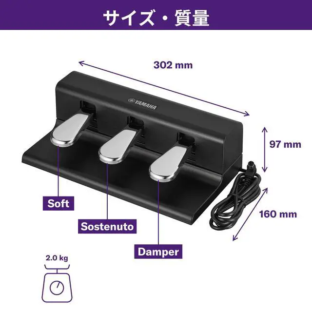Alt view image 3 of 5 - P-525 P-225 Pedal Unit FC35