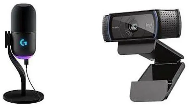 Main image of Yeti GX Dynamic RGB Gaming Microphone with LIGHTSYNC, USB + Logitech C920X Pro Webcam