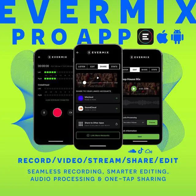 Alt view image 3 of 7 - Box 5 DJ Audio Interface - Record and Livestream DJ Sets in High Quality, iOS and Android Compatible, Black
