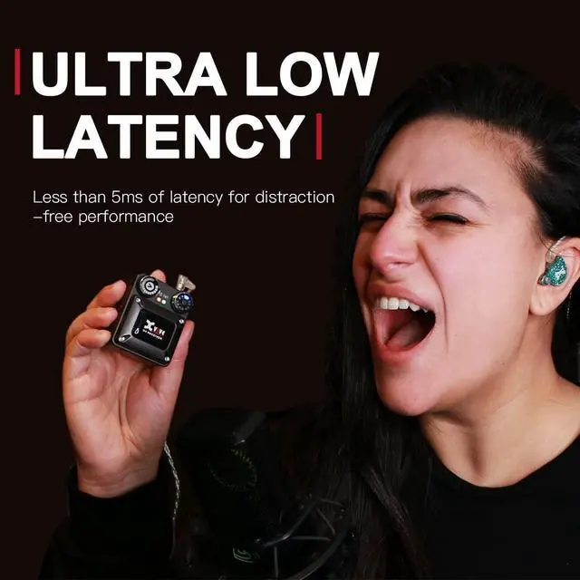 Alt view image 5 of 6 - U4R2 Wireless in-Ear Monitor System Set with One Transmitter and Two Receivers