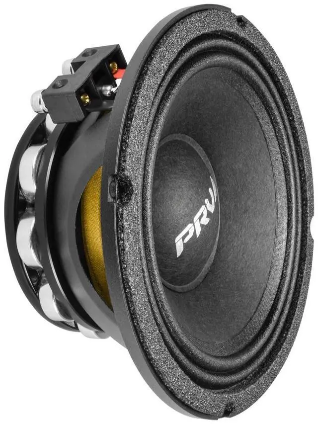 Main image of 6.5 Inch Midrange Speaker 6MR500-NDY-4 500 Watts 4 Ohm Neodymium Magnet, High Output Loudspeaker for Car Audio & Motorcycle (Single)