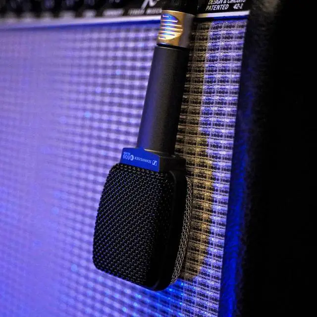 Alt view image 3 of 7 - Professional e 609 Silver Super-Cardioid Instrument Microphone,Wired, Wireless