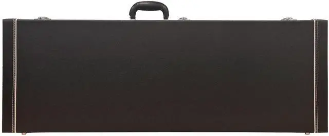 Main image of 39" Upgraded High Grade Electric Guitar Square Hard Case Tweed Fits Fender Stratocaster/Telecaster and other Standard Electric Guitars Hard Shell Protective Carrying Case (Black)