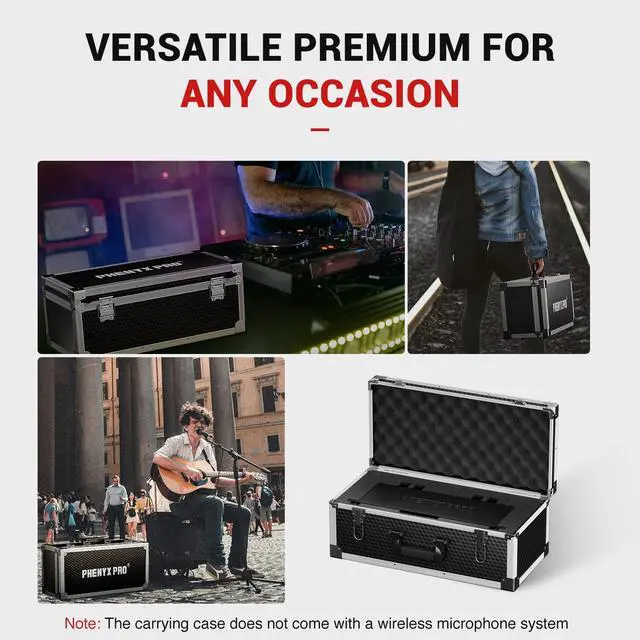 Alt view image 5 of 6 - Storage Case with Pre-Diced Foam and Alloy Frame PCSE-XL | Aluminum Alloy Frame, Protective Gear Storage, Ergonomic Handle, Wireless Mic Systems, Camera Gear
