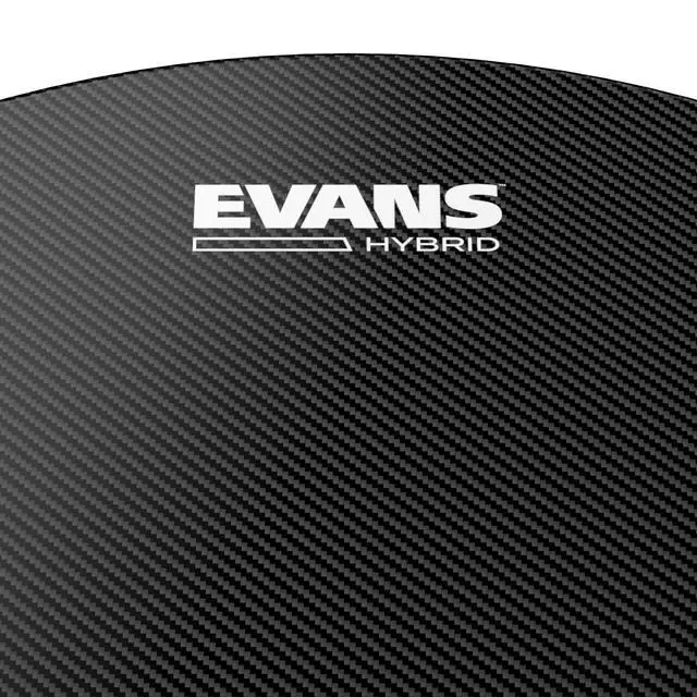 Alt view image 2 of 3 - Hybrid Black Marching Snare Drum Head - Marching Band Drum Heads - 14 Inch