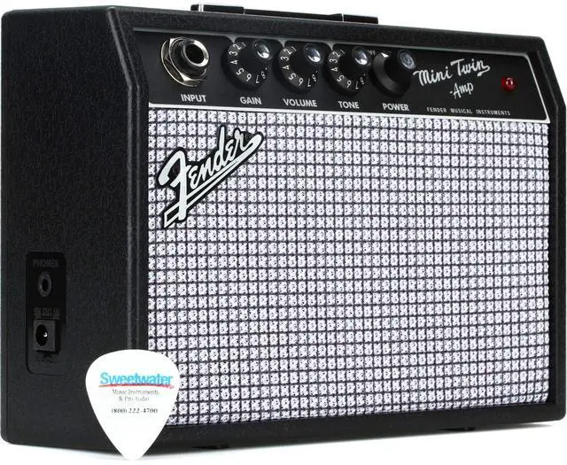 Main image of Mini 65 Twin-Amp Electric Guitar Amplifier, Black, with
